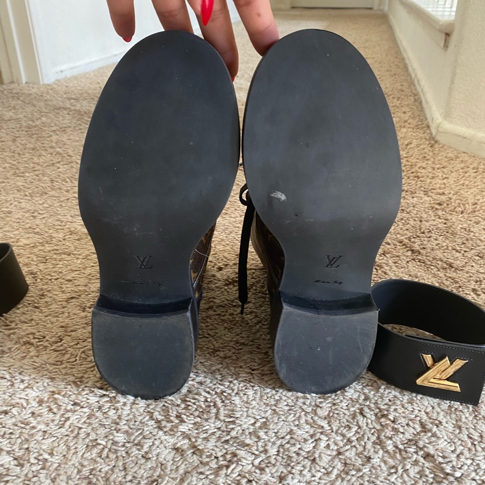 Louis Vuitton wonderland flat ranger boot - Picture 6 of 8